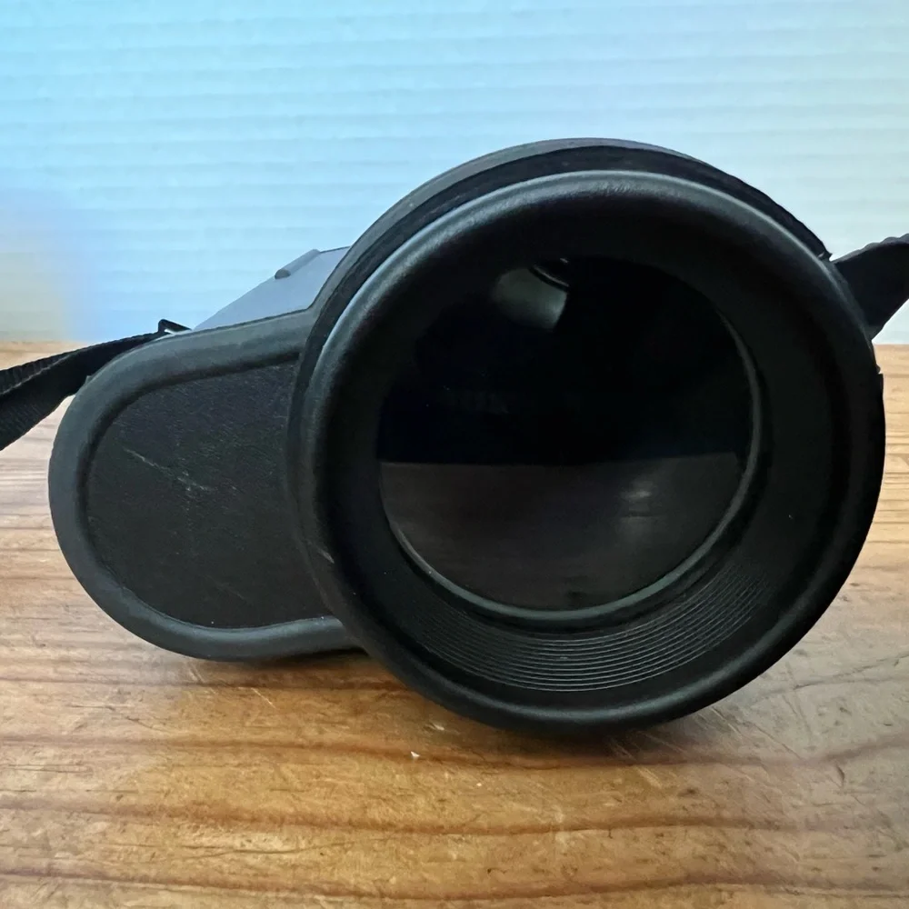 High-Performance Black Binoculars with Strap